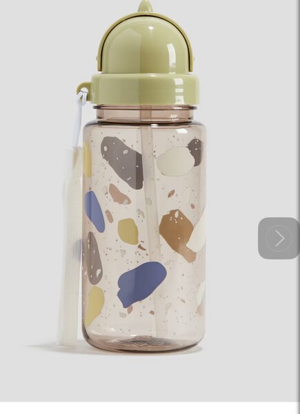 Gourde en plastique avec motif