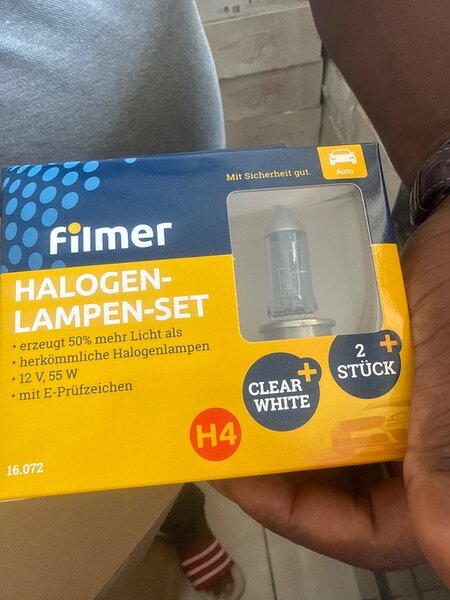 Ampoules Halogènes Auto H4