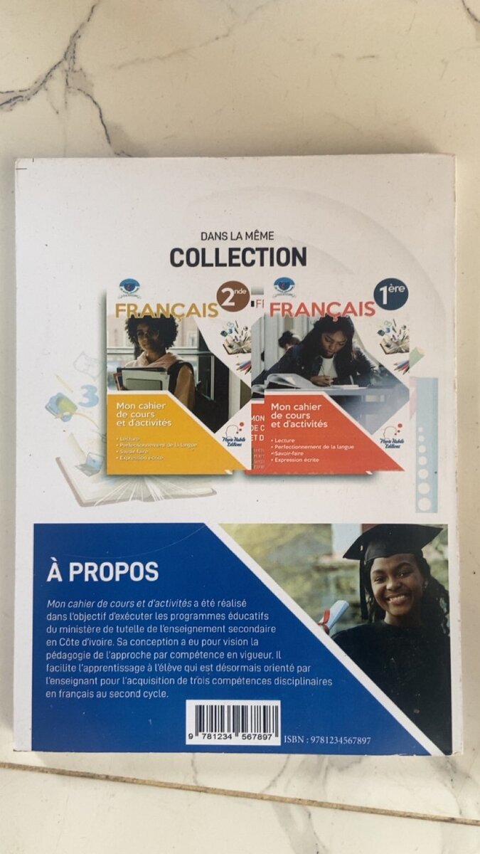 Cahier Français Tle