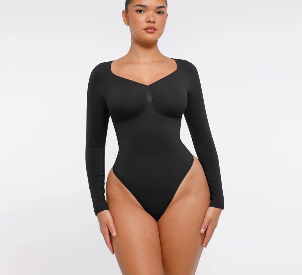 Body femme manches longues