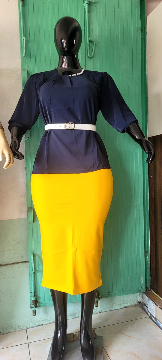 Ensemble 02 Pièces  bicolore