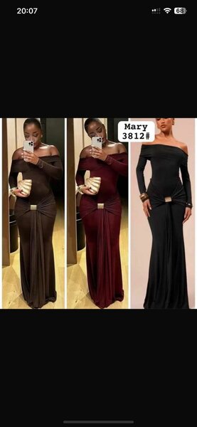 Robe longue élégante femme