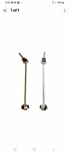 Ml350 4matic front link