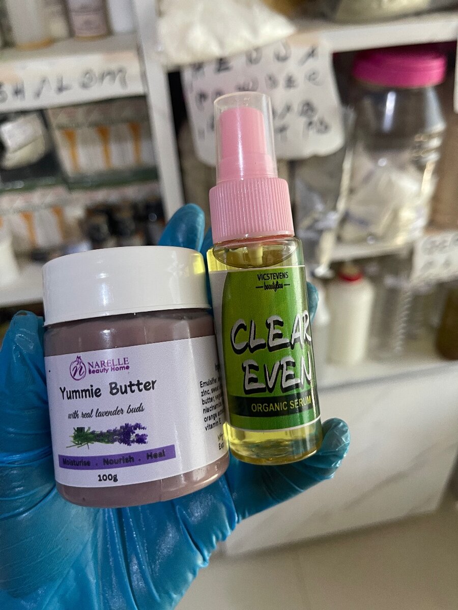 Lavender Glow Butter and Glow Oil