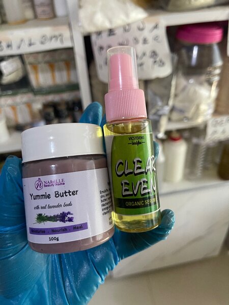 Lavender Glow Butter and Glow Oil