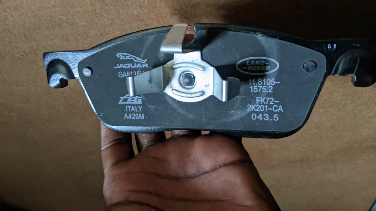 Brake Pads Jaguar F Pace X761