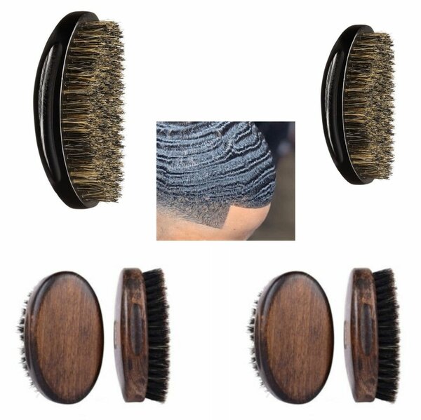 Brosse à Cheveux en Bois Ondulations