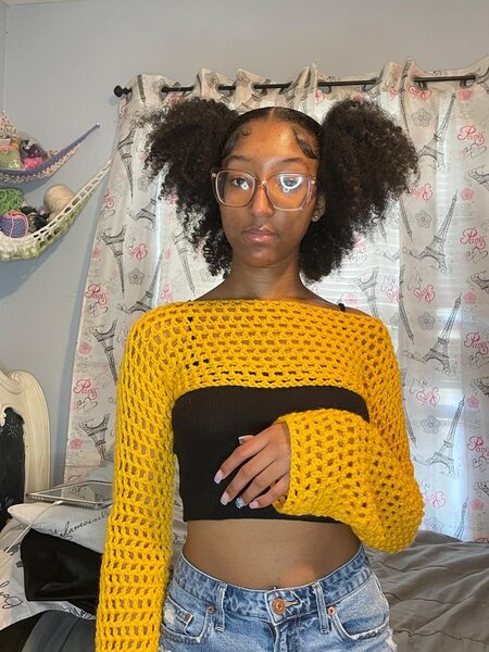 Crochet Sweater Top