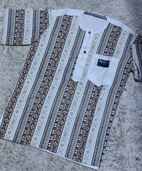 Chemise Africaine à motifs