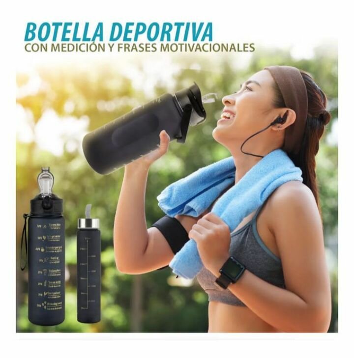 3 In 1 Color Water Bottle