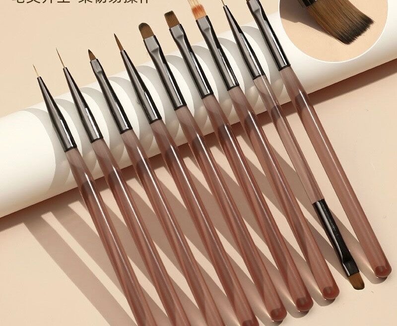 Pinceaux Nail Art Set 10 pièces