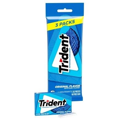 Trident Chewing Gum Original