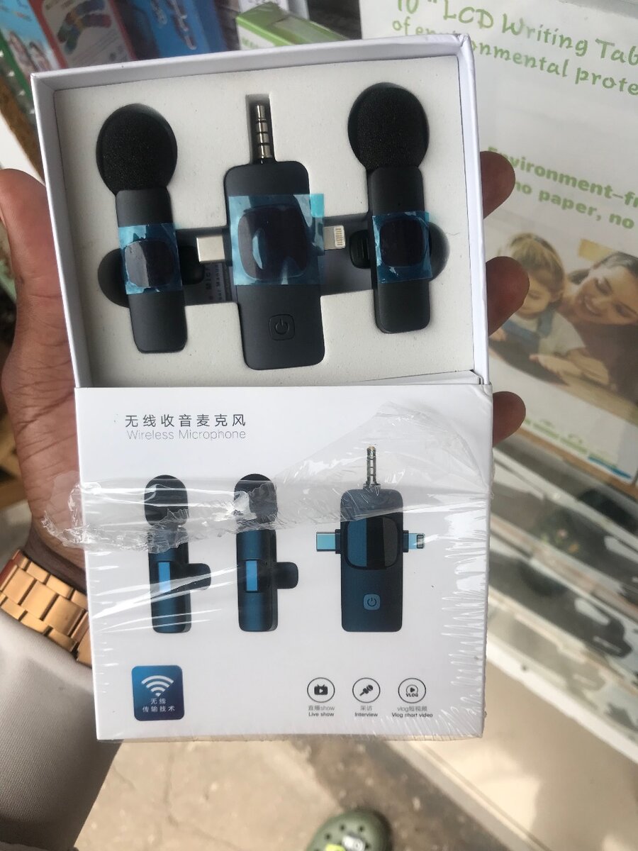 Wireless microphones (3 pin)