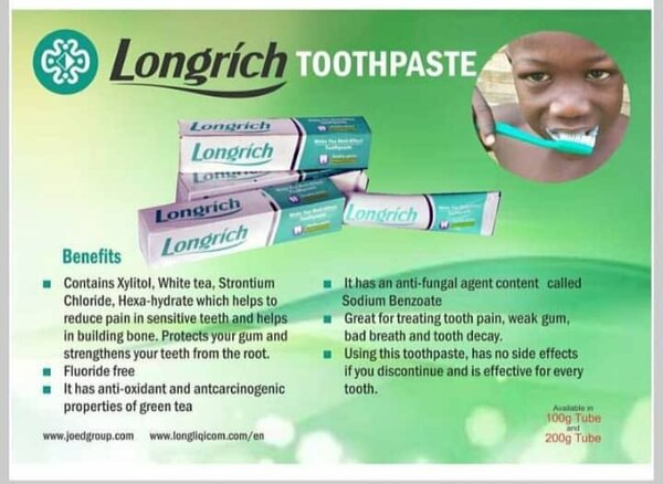 Longrich Toothpaste