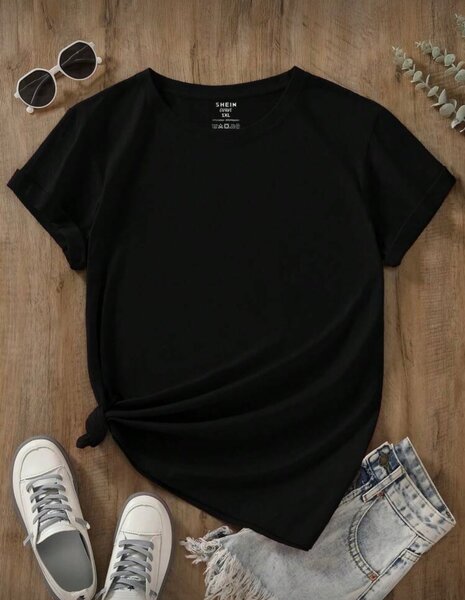 T-shirt basique noir