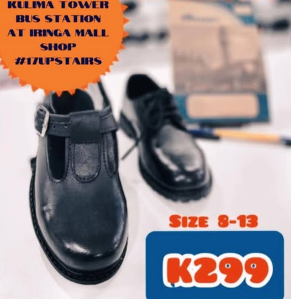 AUTHENTIC LEATHER SCHOOL SHOES 8-13