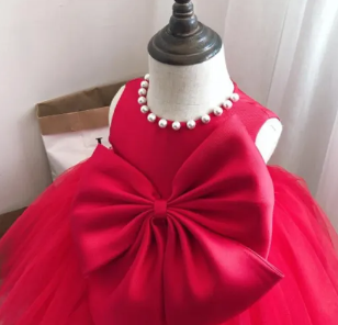 Lace, Baby Princess Dress, Birthday , Party Dress Newborn Girl ( Fabric Net And Silk) ( Size 03 Month To 16 Yrs)