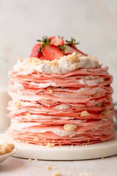 Crêpes cake