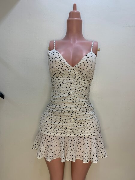 Robe d'été à pois