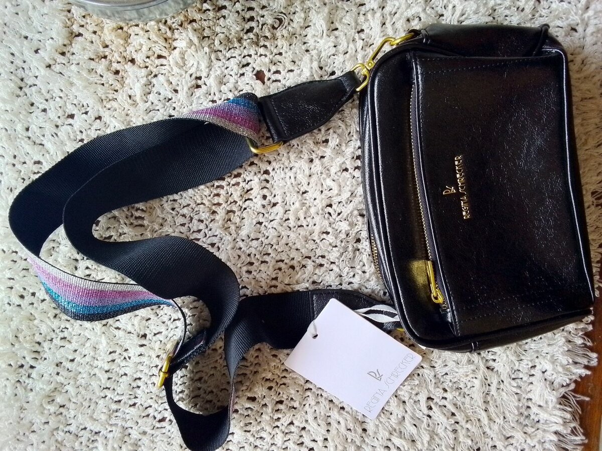 Sac bandoulière chic noir