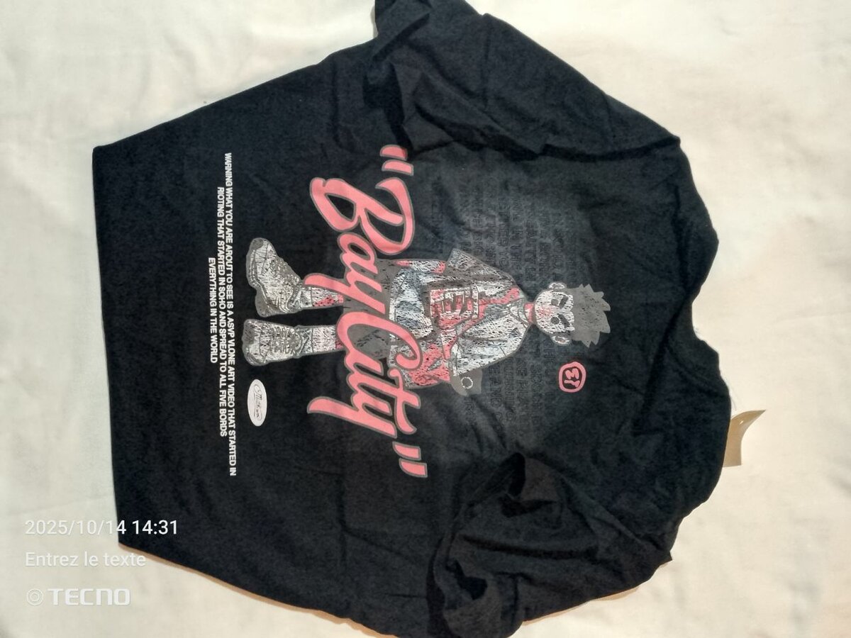 T-shirt imprimé décontracté