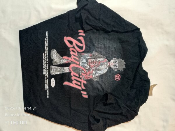 T-shirt imprimé décontracté