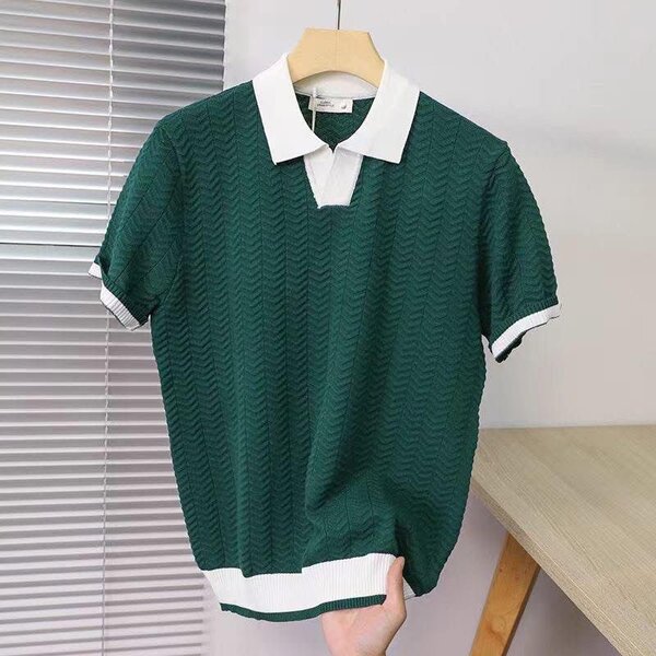 Polo en Tricot Respirant