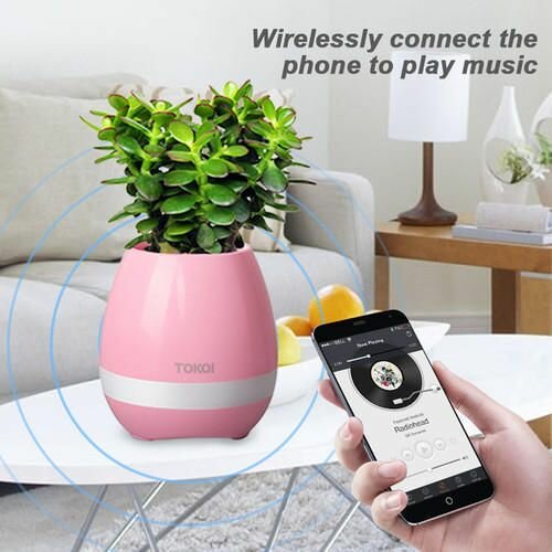 Flower Pot Bluetooth Speaker