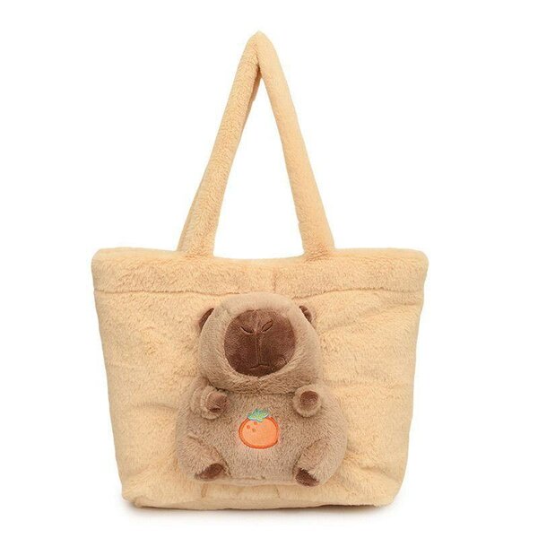 Sac en peluche avec ours en peluche