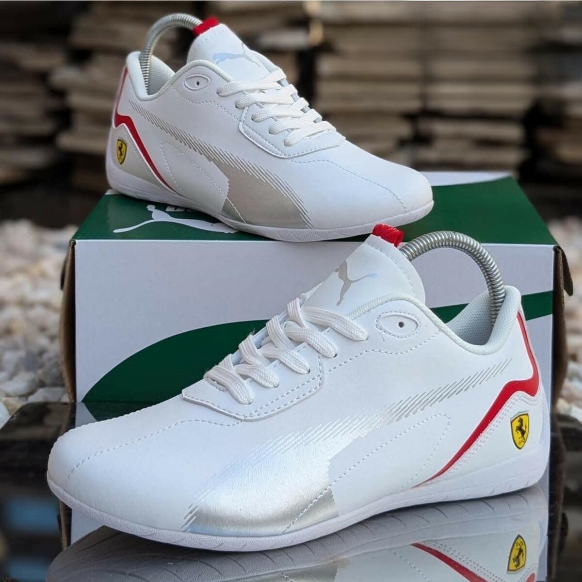 Baskets Puma en blanc