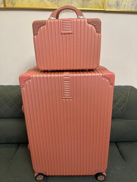 Stylish Pink Luggage Set
