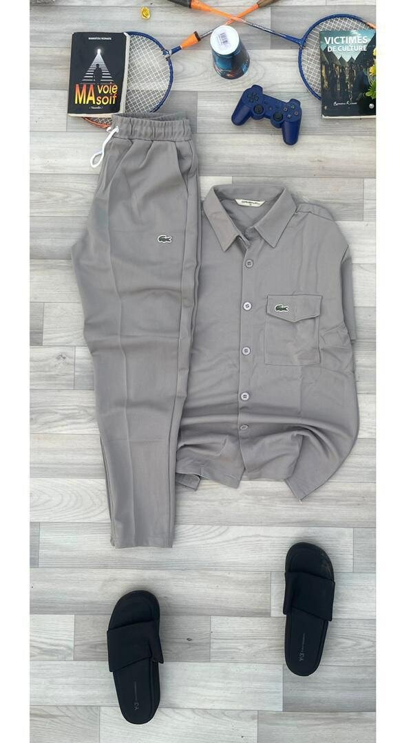 Ensemble Chemise et Pantalon Décontracté Homme