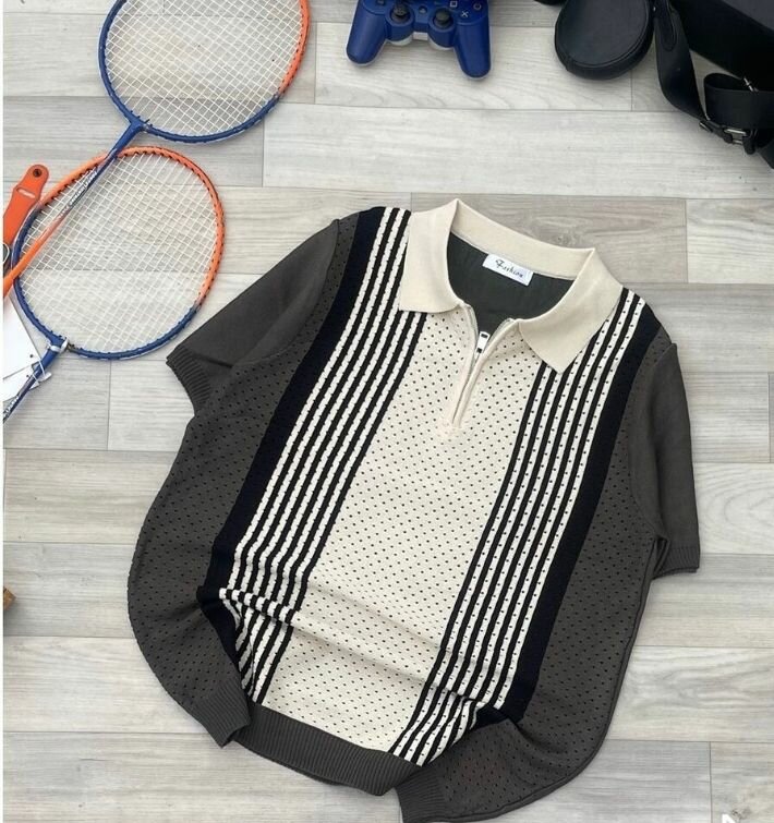 Polo Tricoté Élégant
