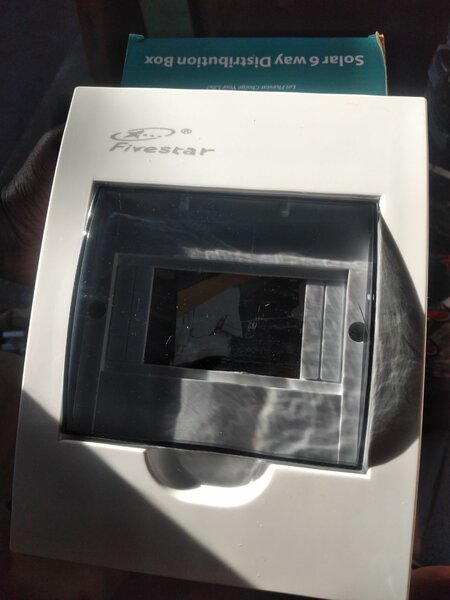 Solar 6 way distribution box