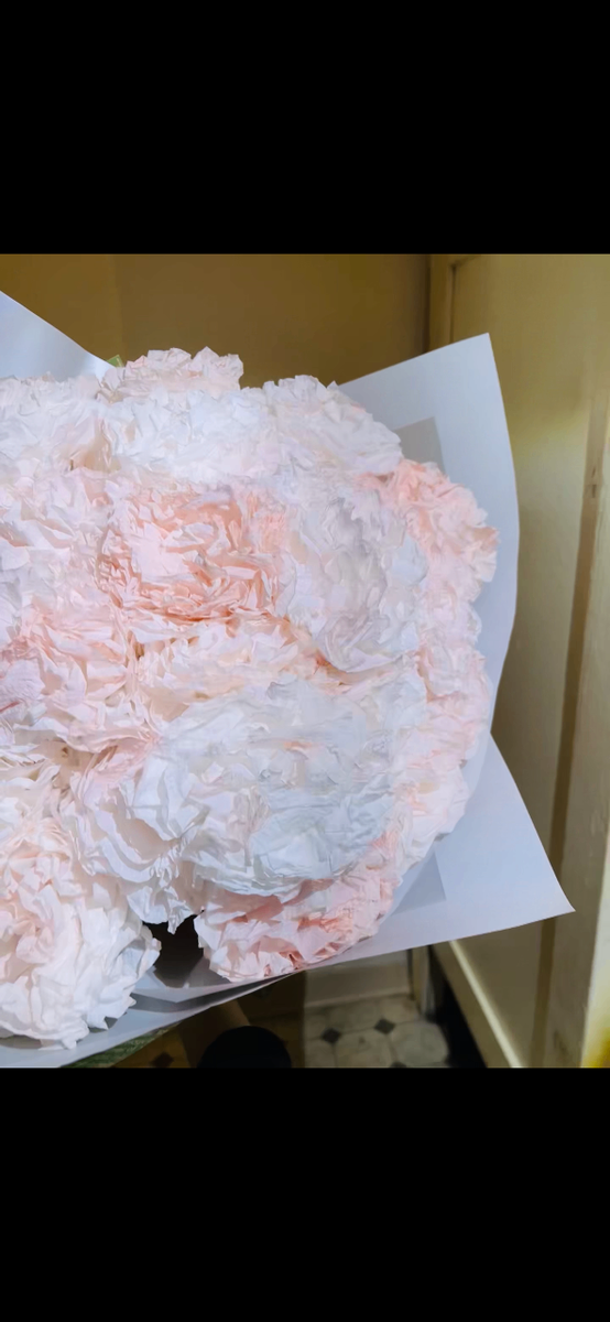 бумажный букет