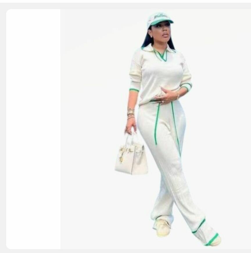 Ensemble de sport chic blanc