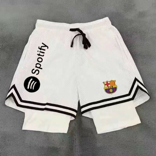 Shorts de sport blanc