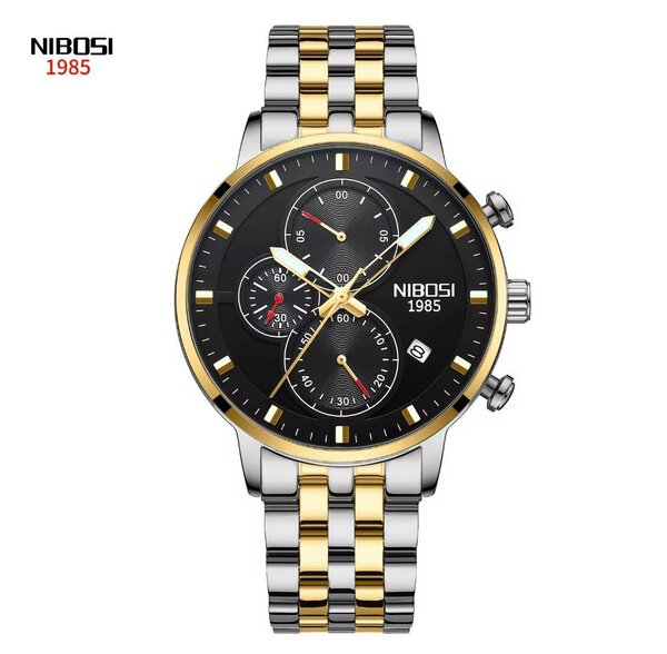 Montre chronographe NIBOSI homme