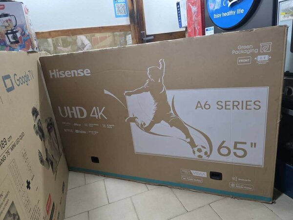 Téléviseur Hisense 65'' UHD 4K A6