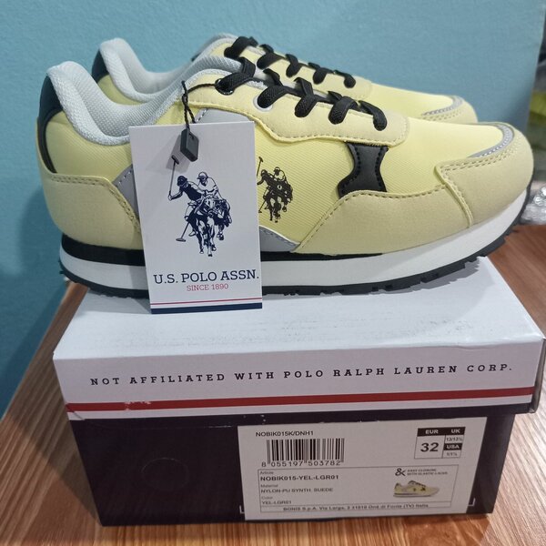 Baskets U.S. Polo. jaunes