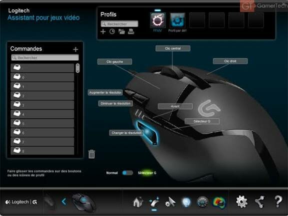 Logitech G402 Hyperion Fury