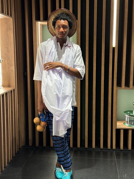 Tenue Bohème Homme Chapeau