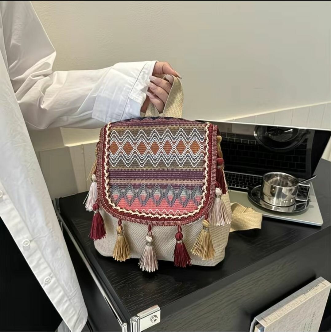 Sac à dos bohème chic