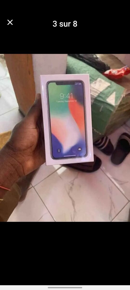 IPhone x simple 64gb neuf scellé dans carton