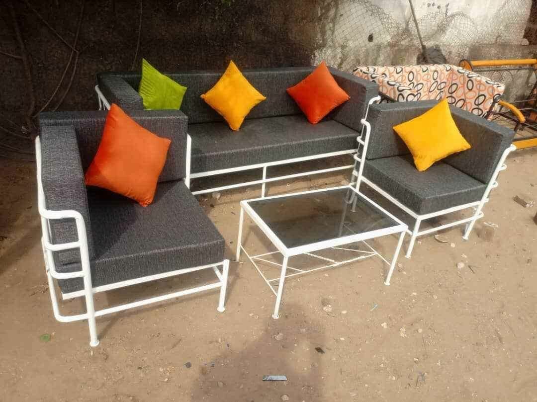 Fauteuil en fer forgé