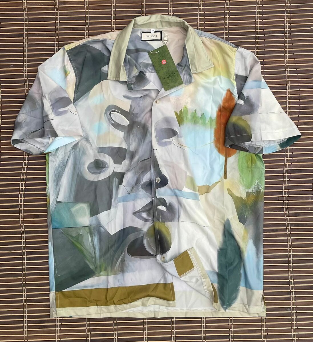 Chemise d'été à motifs artistiques