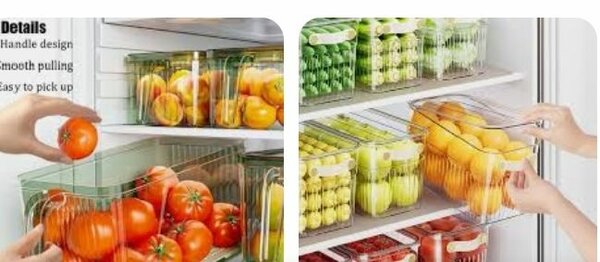 Refrigerator storage bowl