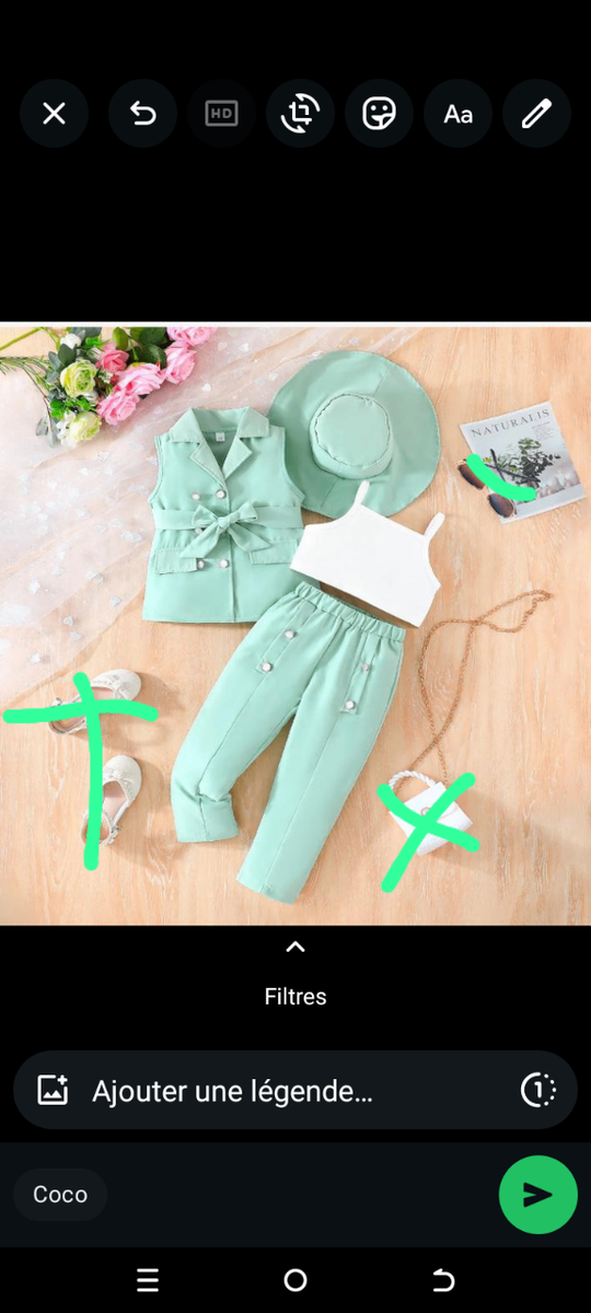 Ensemble Élégant Enfant