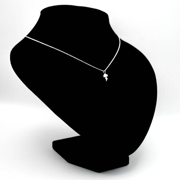 Collier croix argent élégant