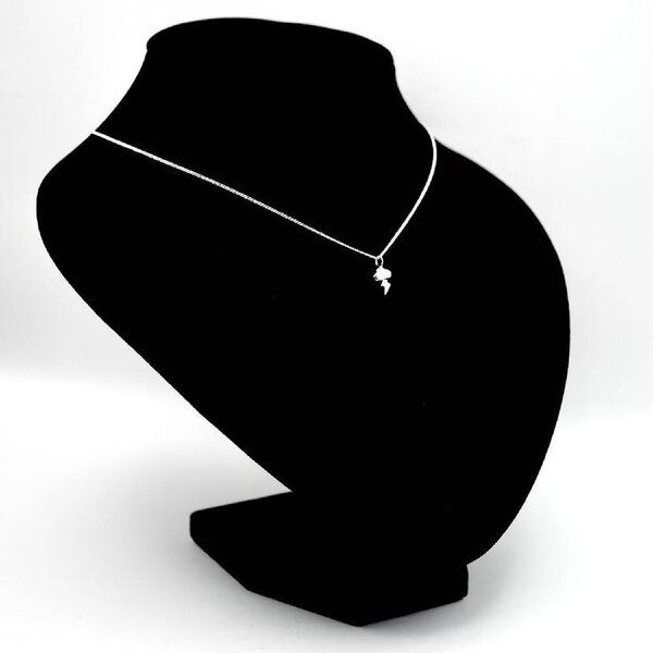 Collier croix argent élégant